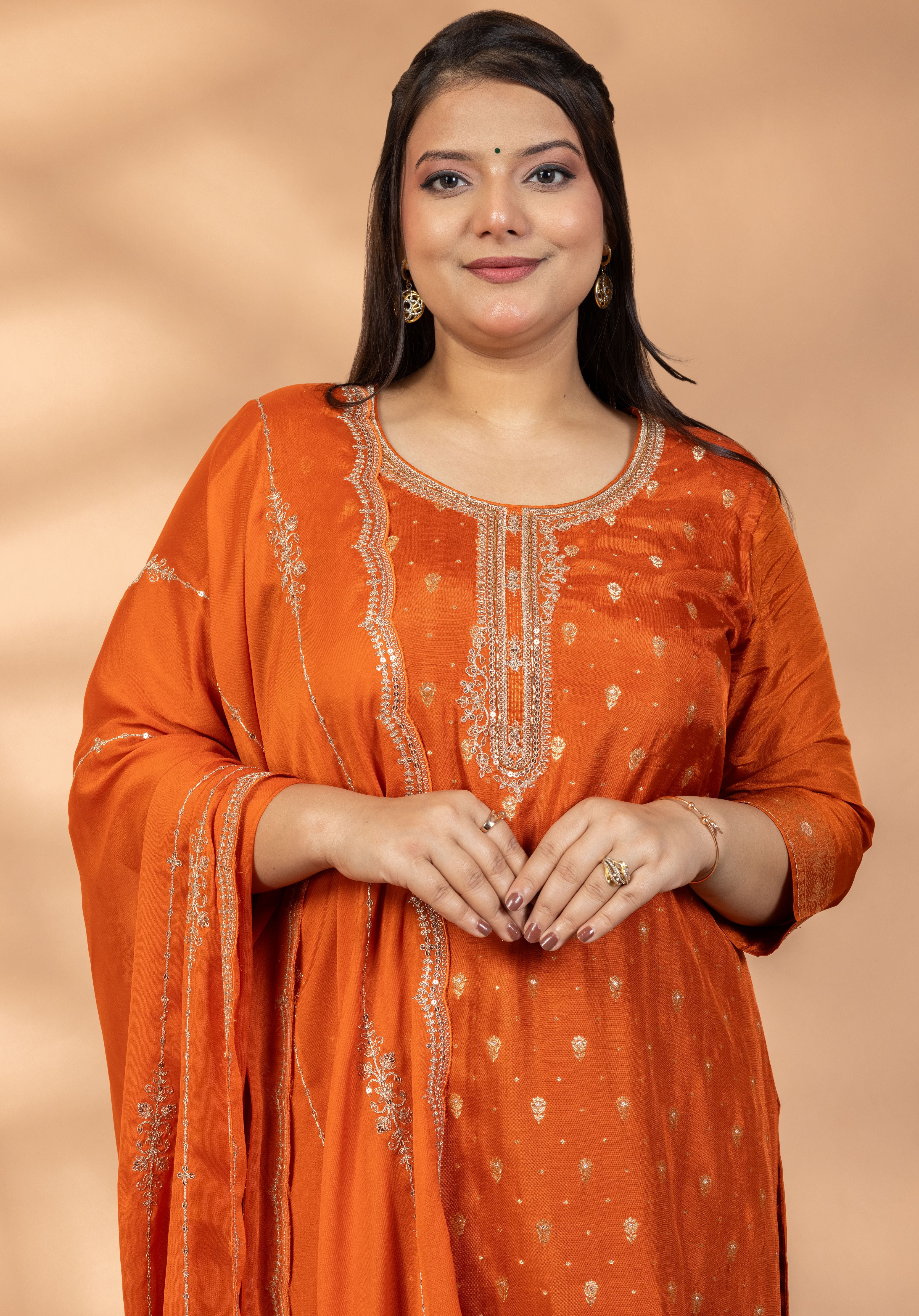 Rooh-e-Rust Kurta Set