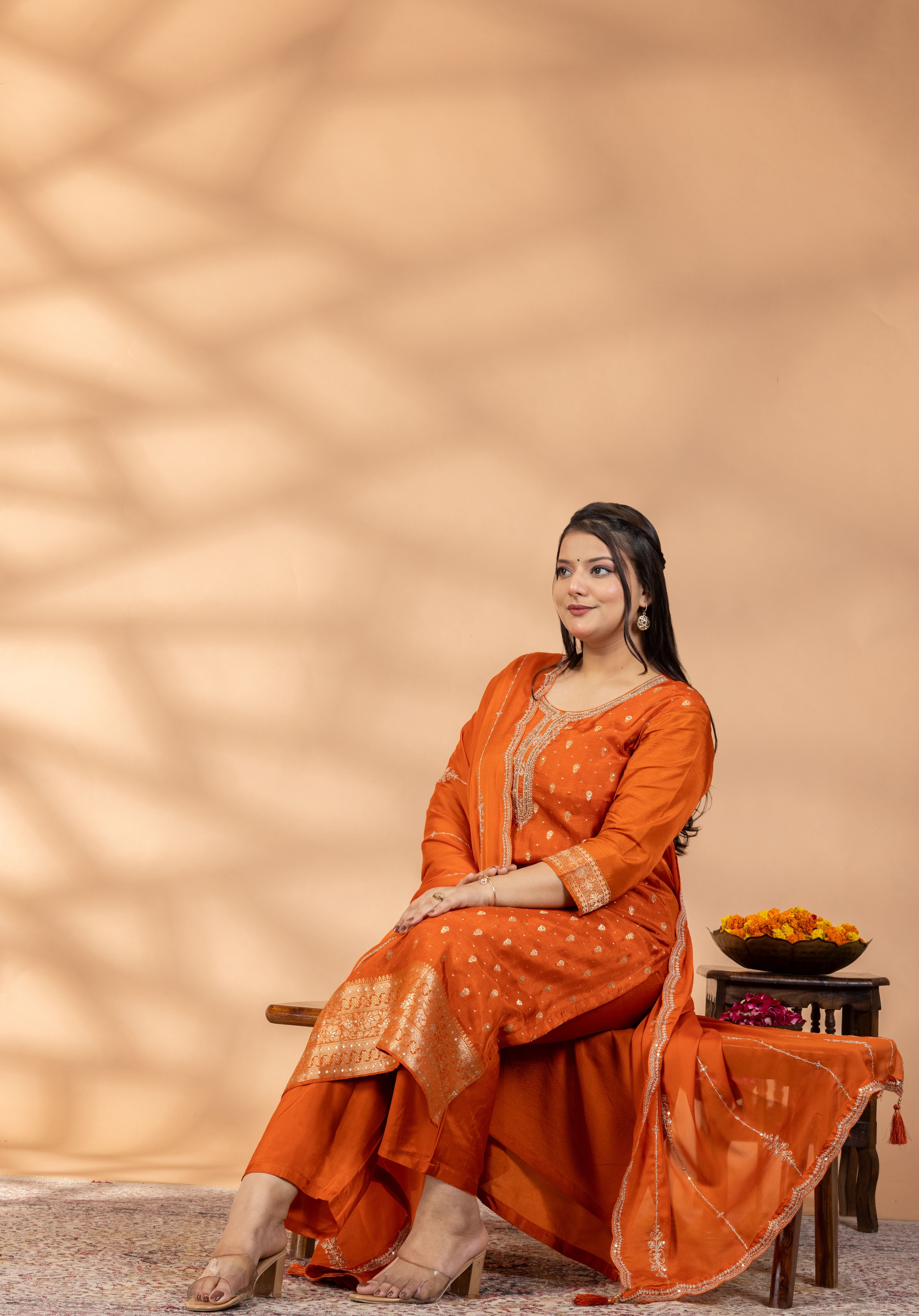 Rooh-e-Rust Kurta Set