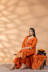 Rooh-e-Rust Kurta Set