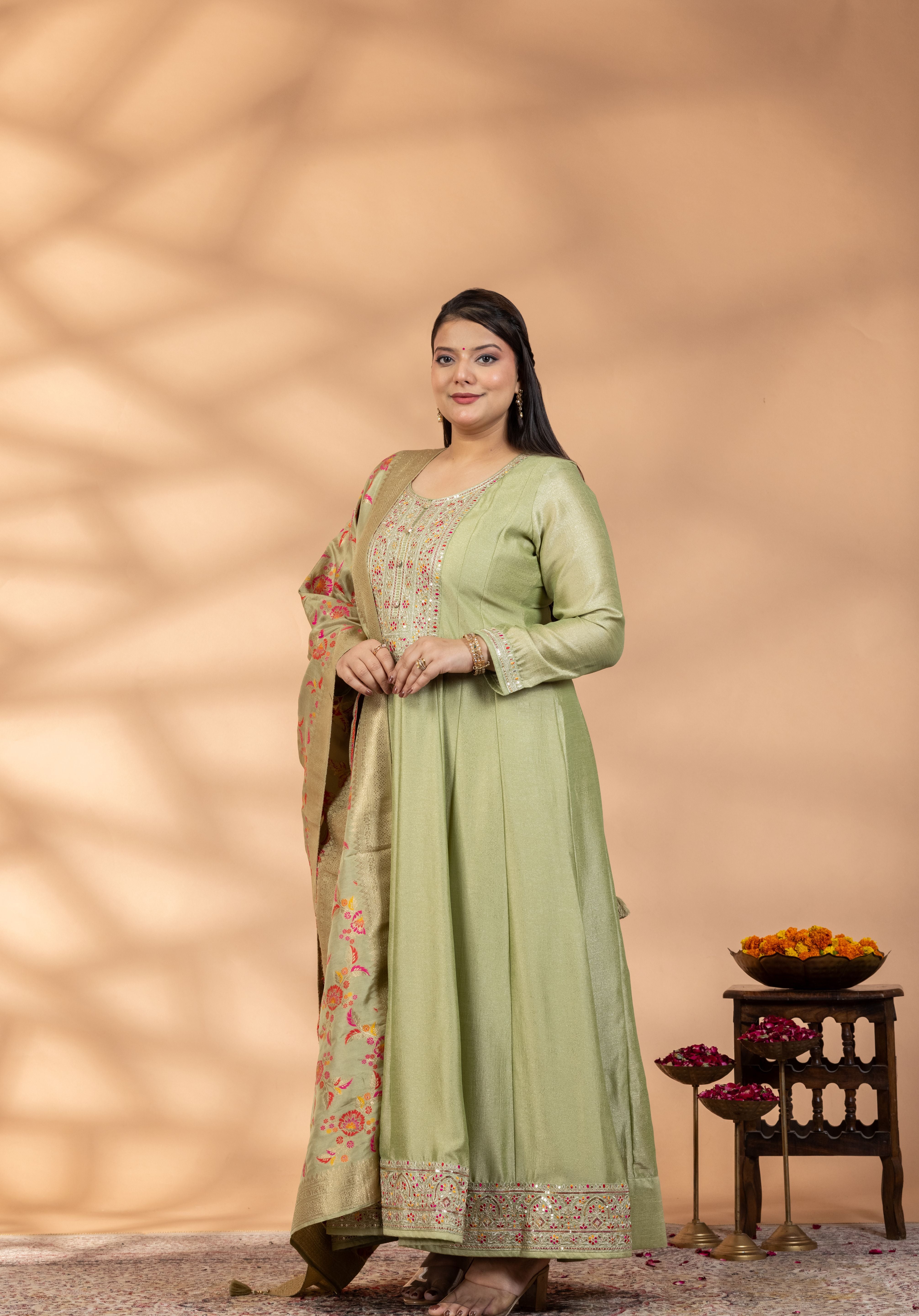 Emerald Grace Kurta