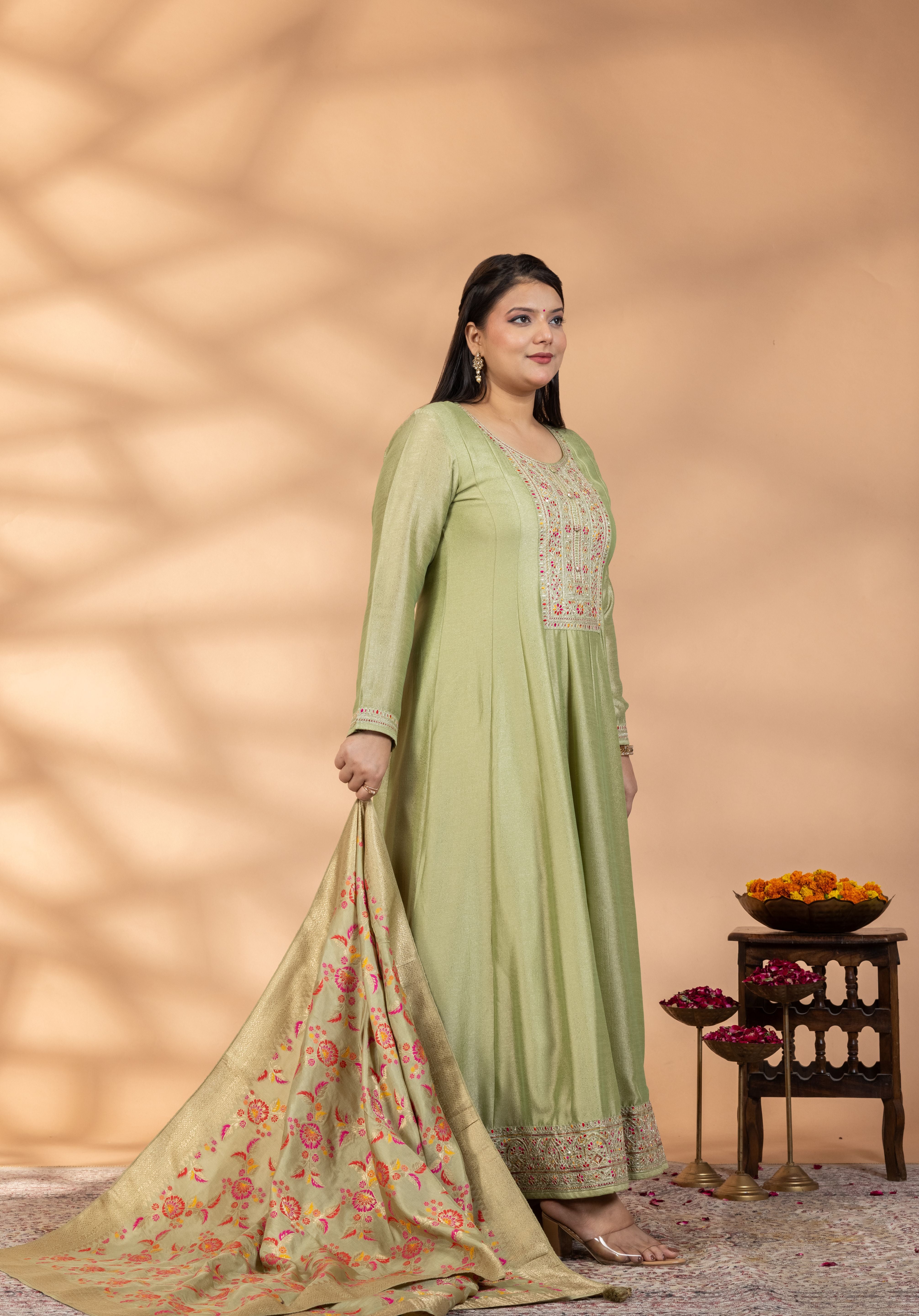 Emerald Grace Kurta