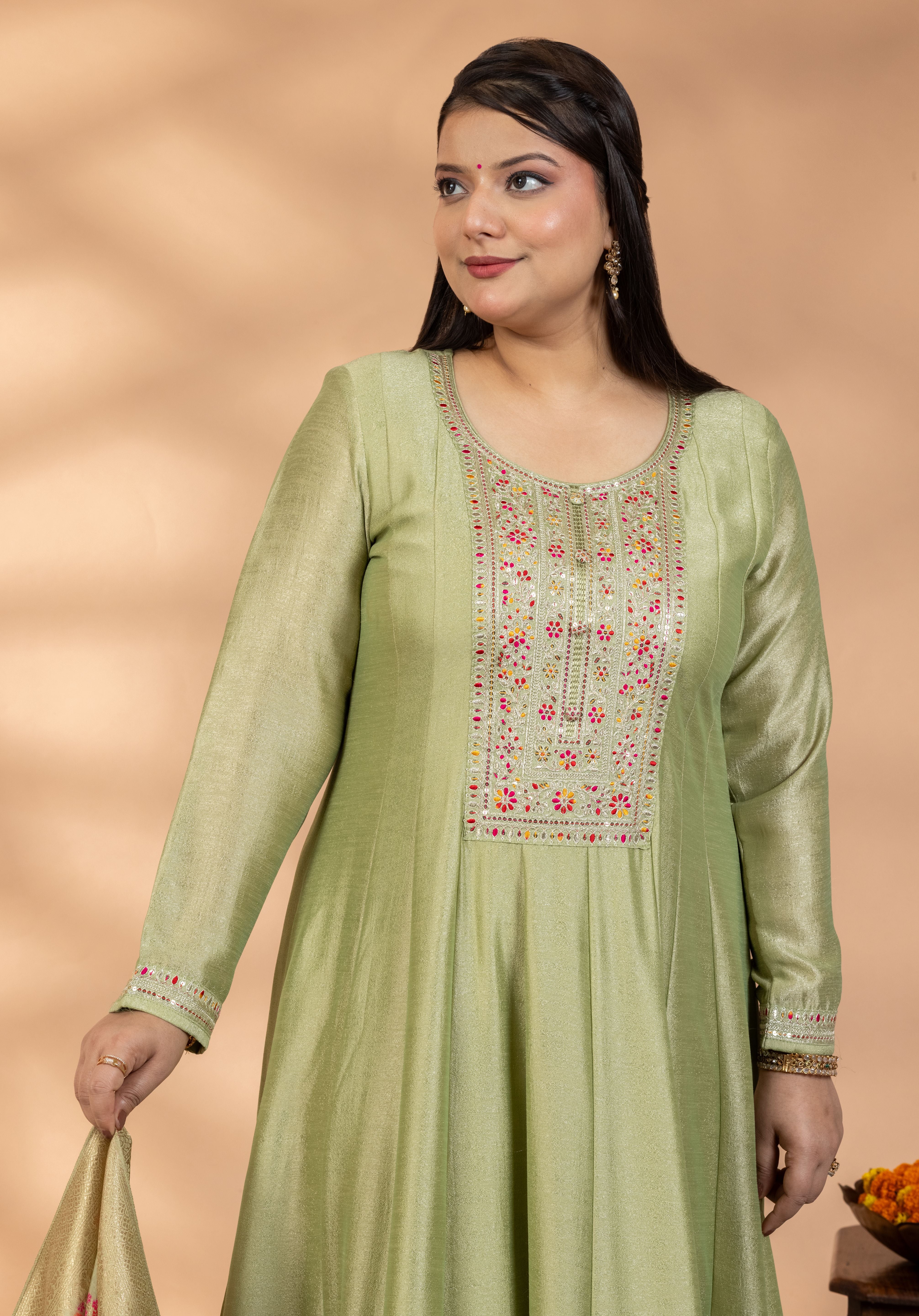 Emerald Grace Kurta