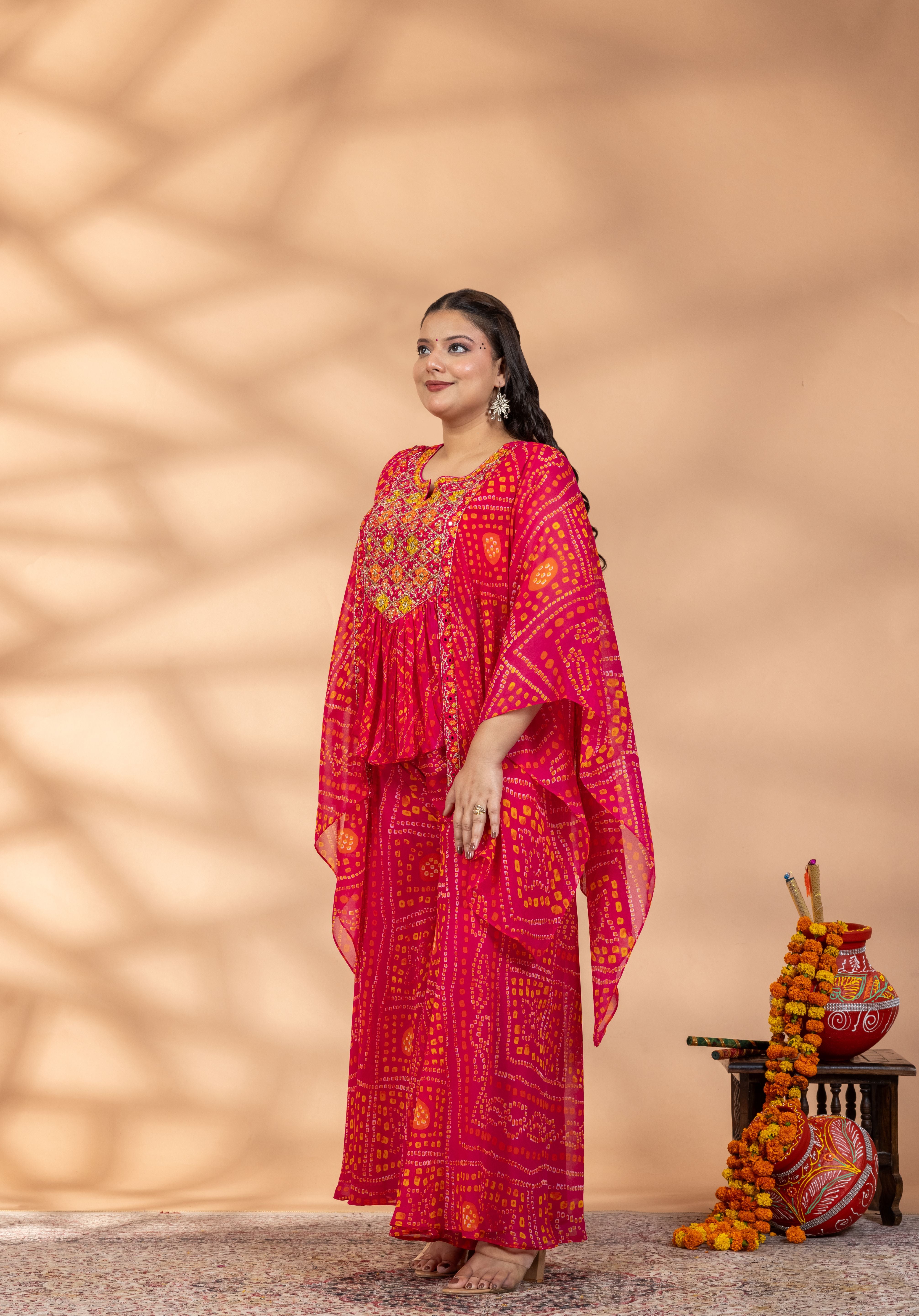 Rangrez Kaftan Dress