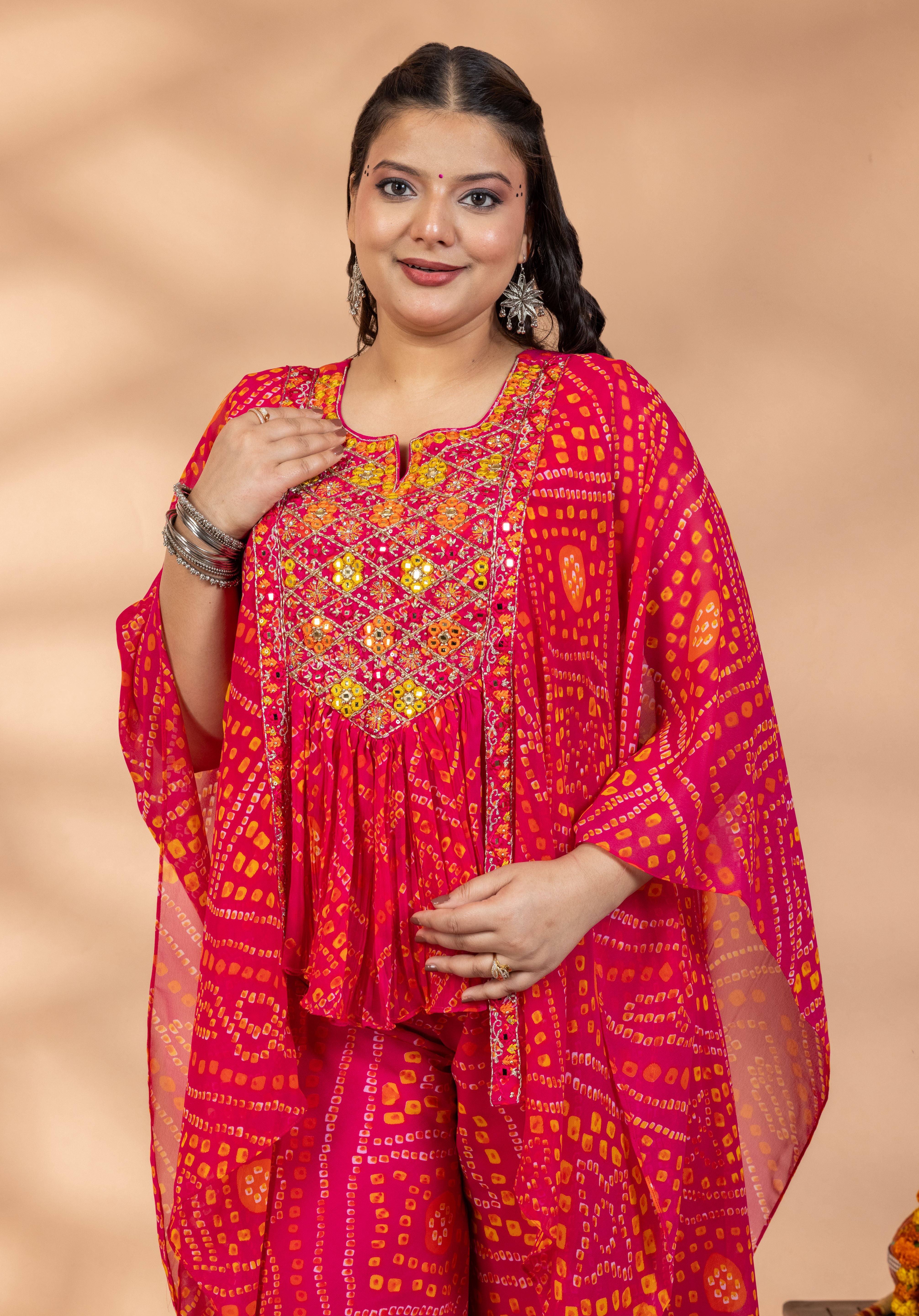 Rangrez Kaftan Dress