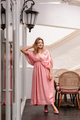 Cappadocia Pink Luxury Kaftan Dress