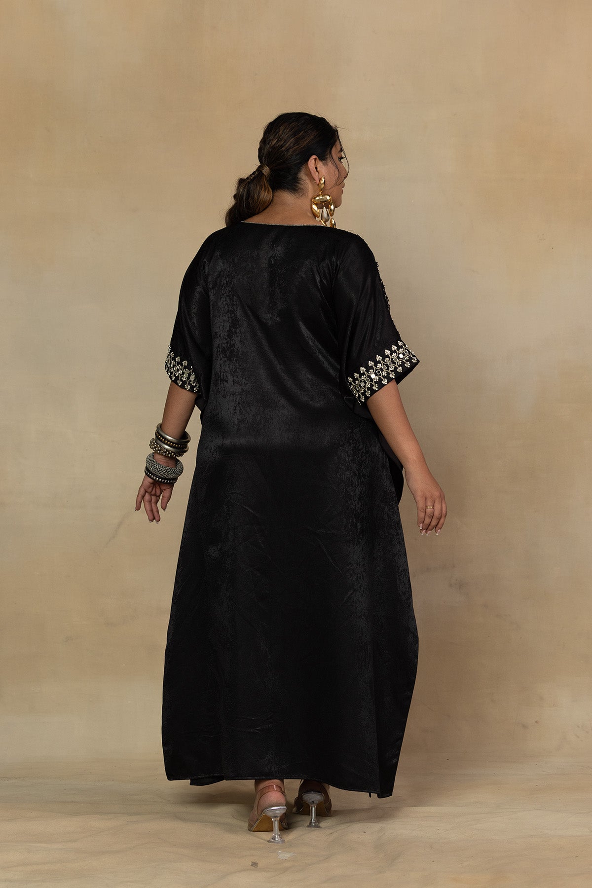 Black Mirror Work Kaftan Dress