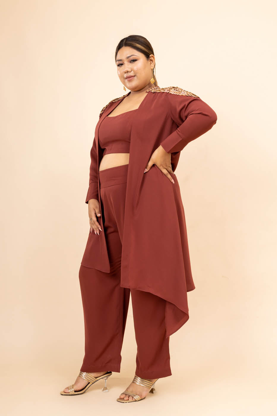 plus size 3 piece clothing