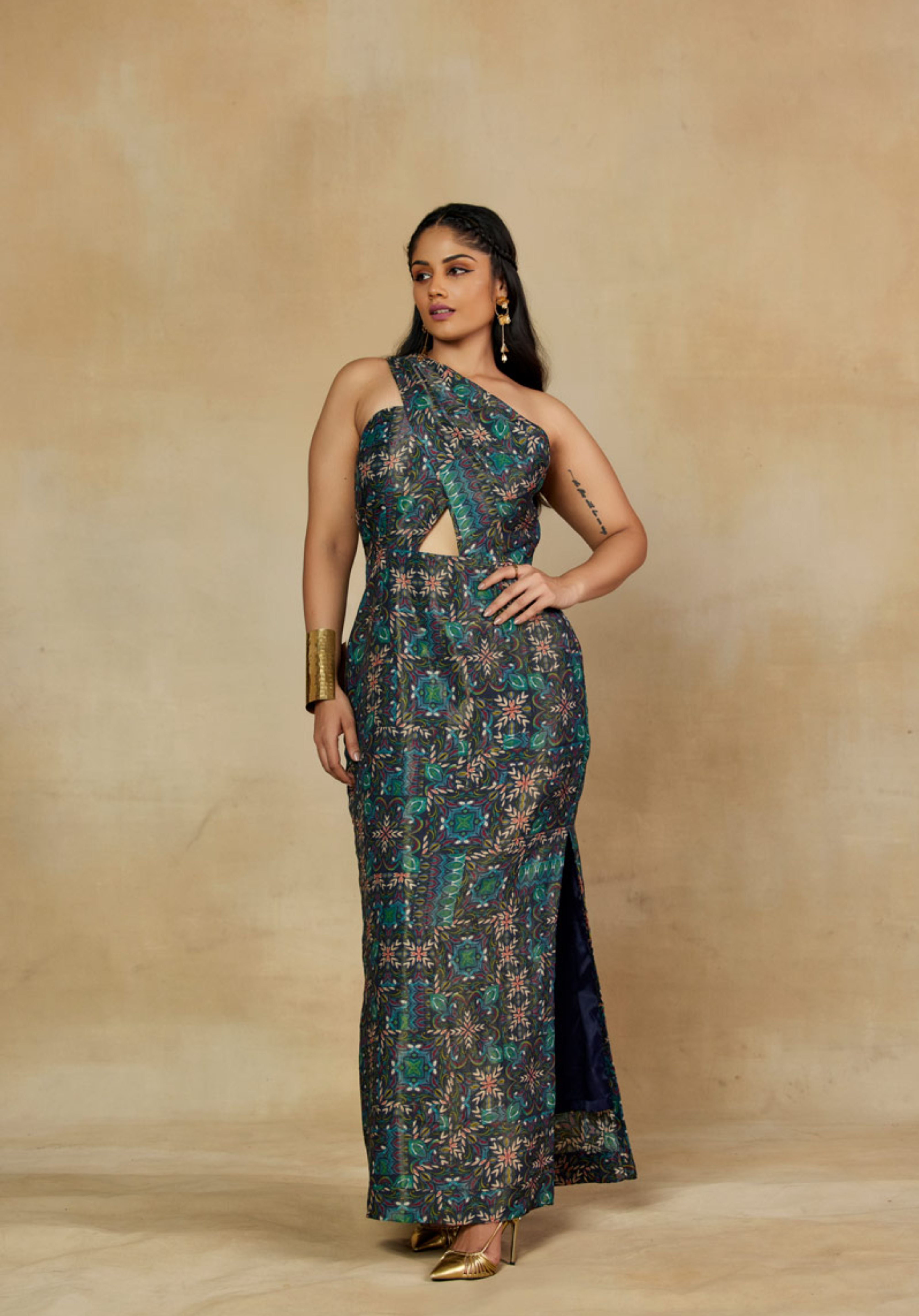 Alluring One Shoulder Dress