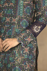 Glorious Luxe 3 Piece Printed Suit Set with Dupatta  and Tulip Pants