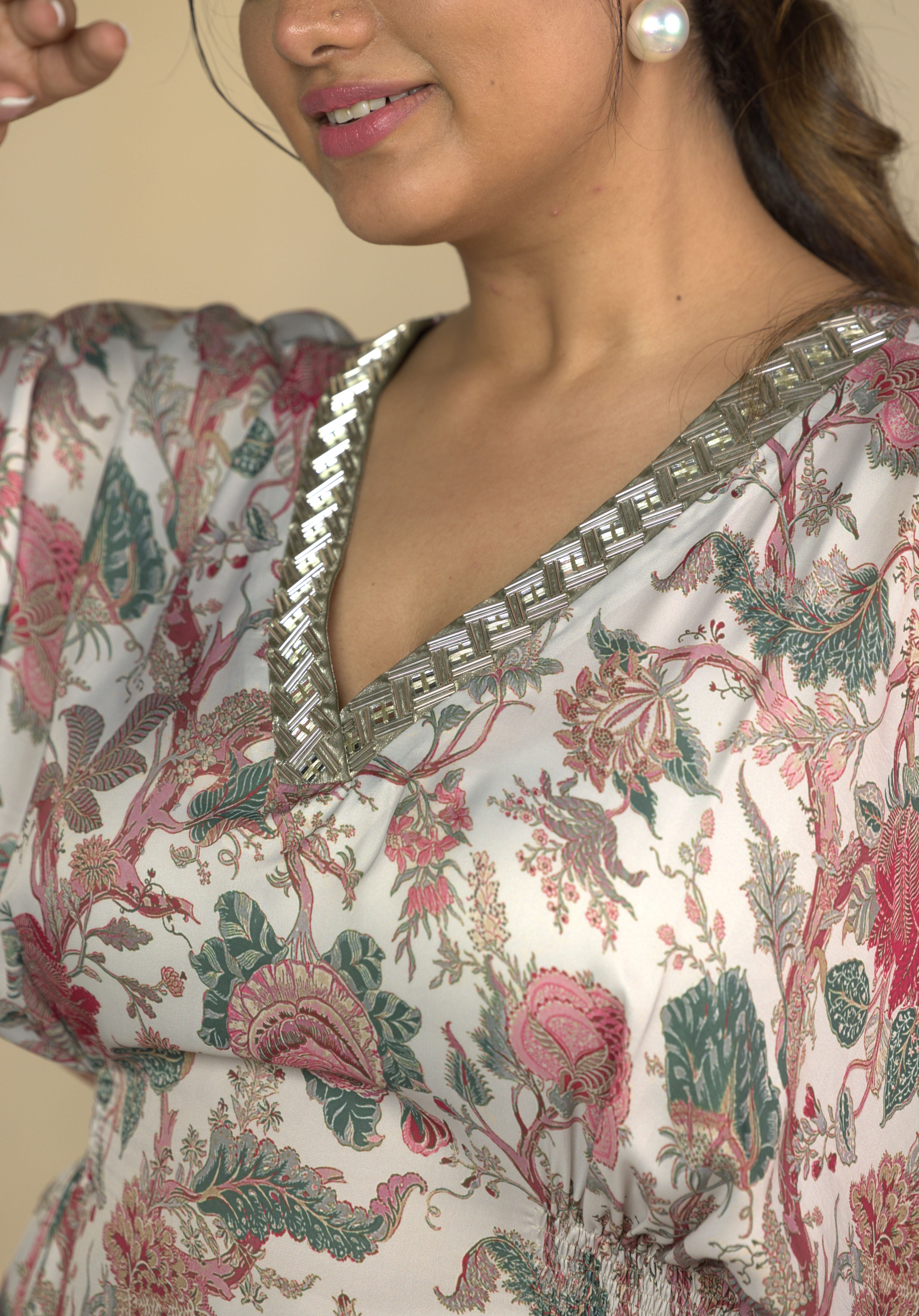 Eternal luxurious Classic Printed Co-Ord Set