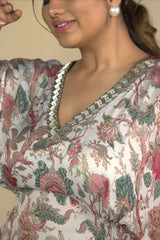 Eternal luxurious Classic Printed Co-Ord Set