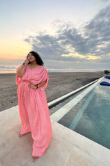 Cappadocia Pink Luxury Kaftan Dress