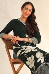 Zara Emerald Lily Kurta Set