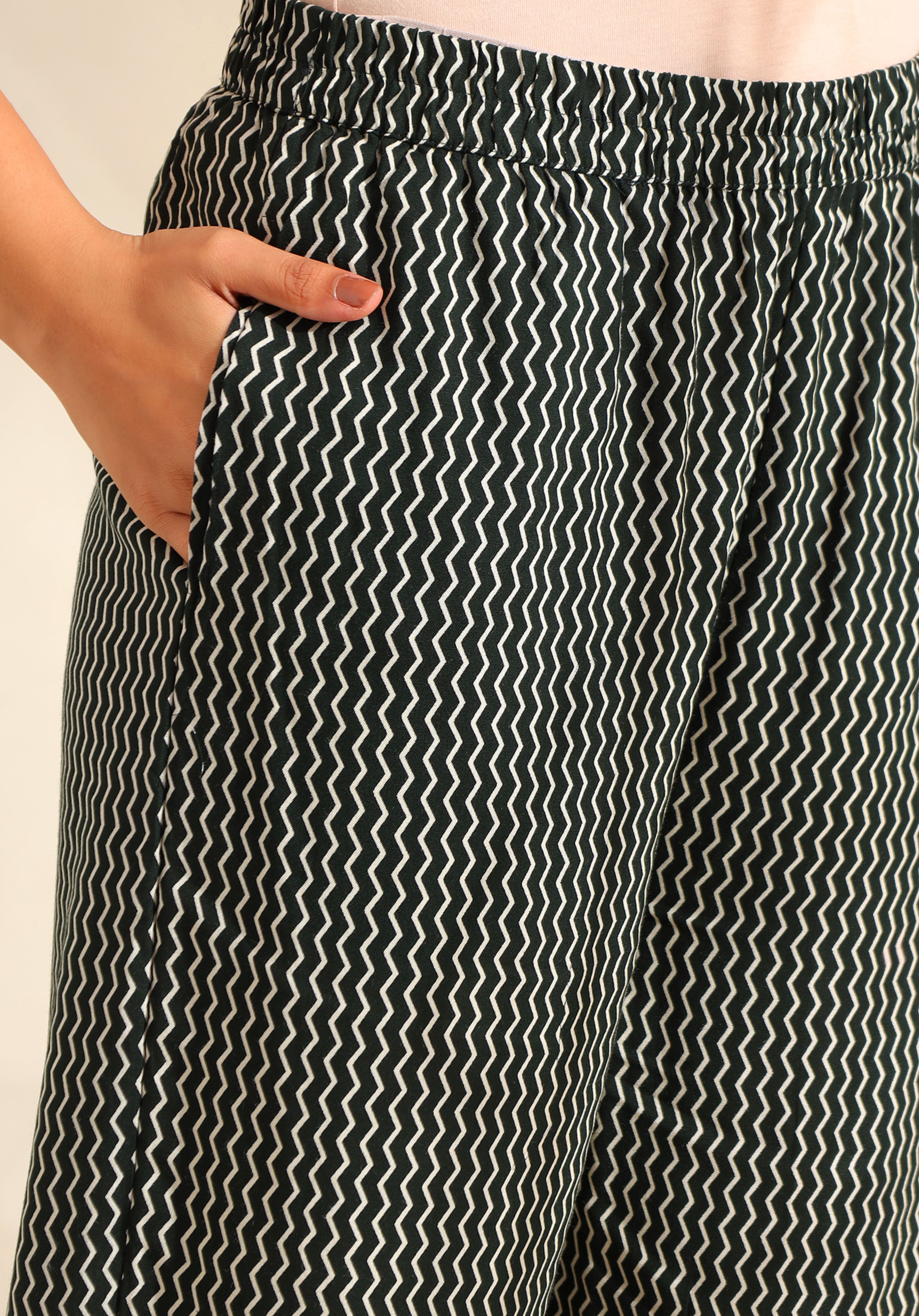 Zara Emerald Lily Kurta Set