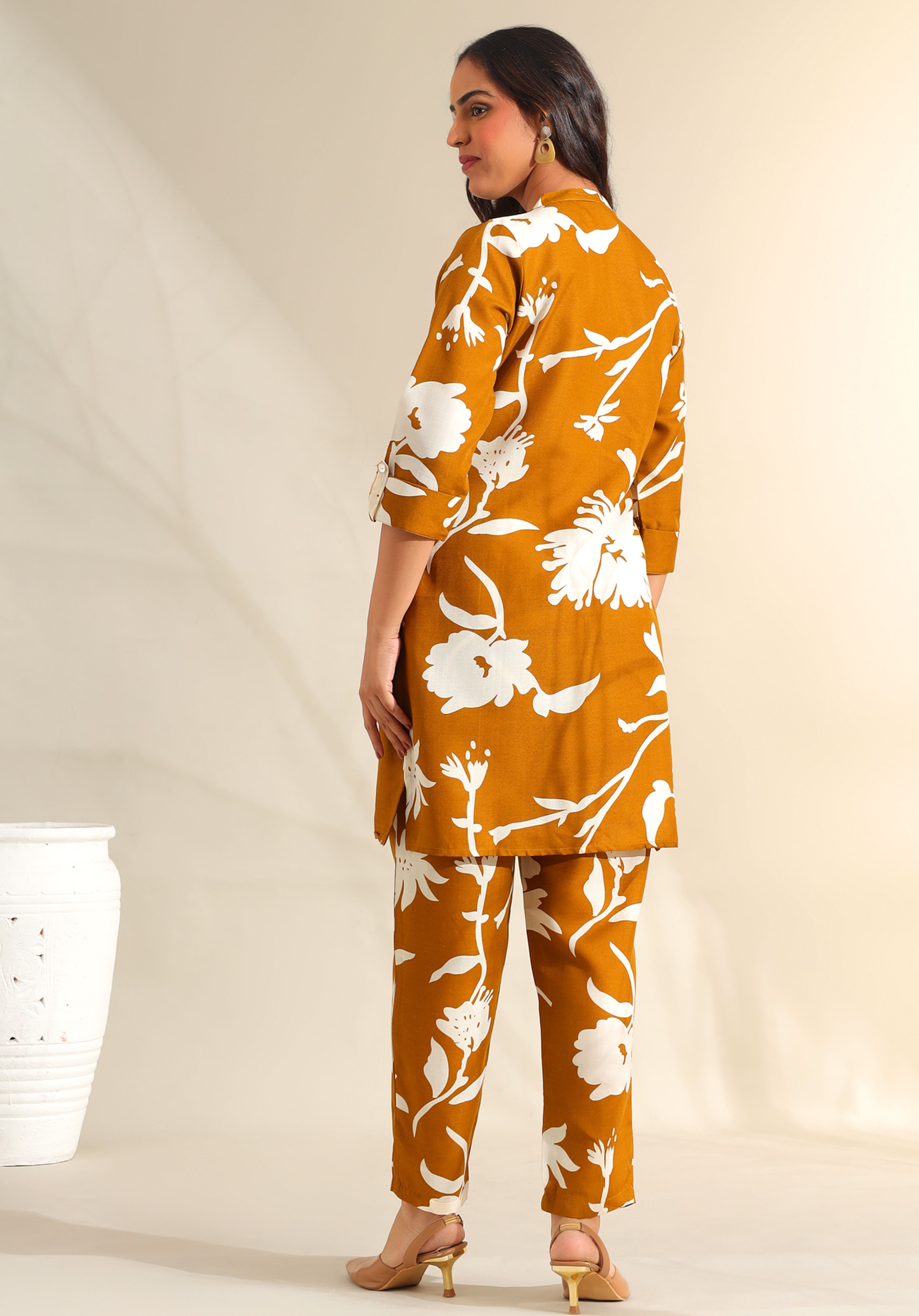 Amara Mustard Meadow Co-ord Set