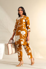 Amara Mustard Meadow Co-ord Set