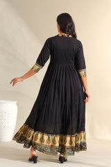 Nayantara Midnight Anarkali Dress