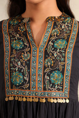 Nayantara Midnight Anarkali Dress