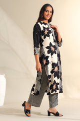 Tara Midnight Bloom Kurta Set