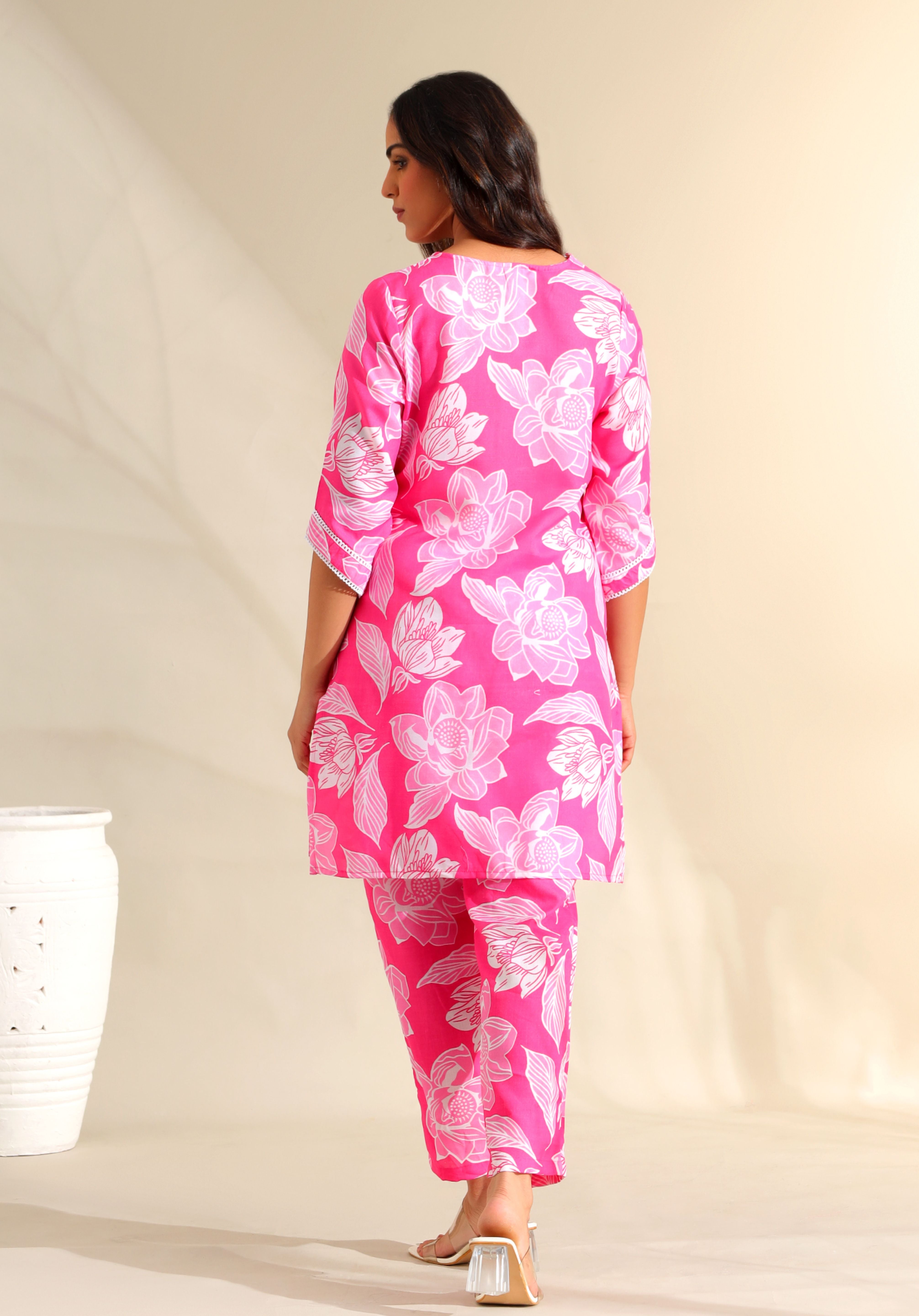 Mishti Bloom Kurta Set