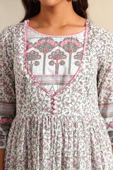 Mihika Tiered Floral Maxi Dress