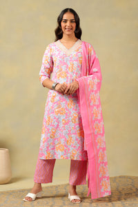 Ishika Rose Garden Suit Set