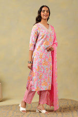 Ishika Rose Garden Suit Set