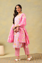 Ishika Rose Garden Suit Set