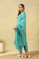 Kritika Teal Suit Set