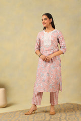 Sanaya Rose Floral Suit Set