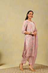 Sanaya Rose Floral Suit Set