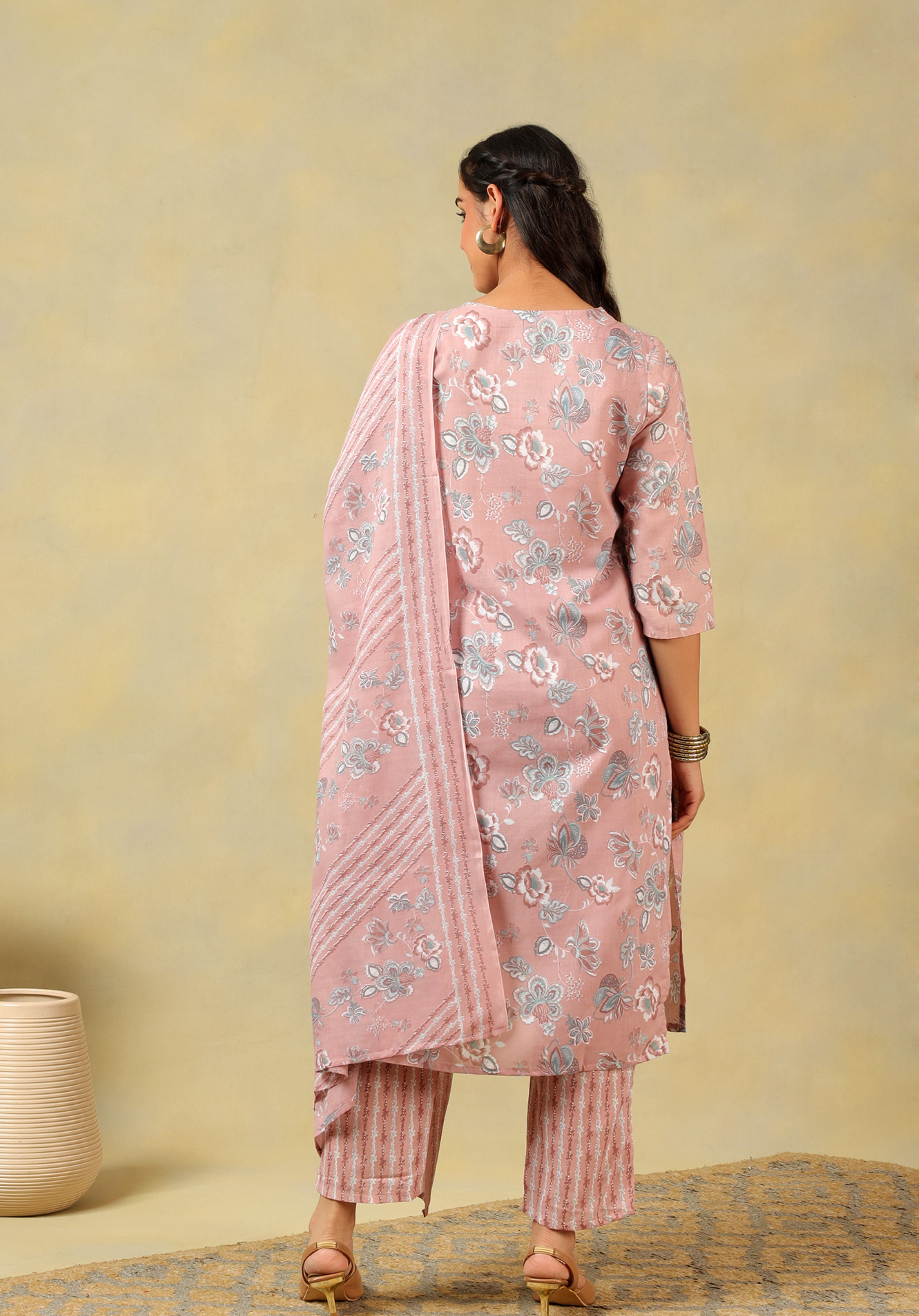 Sanaya Rose Floral Suit Set