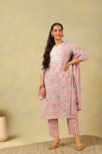 Sanaya Rose Floral Suit Set