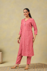 Keya Rose-Sequin Suit Set