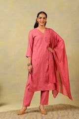 Keya Rose-Sequin Suit Set