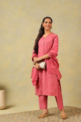 Keya Rose-Sequin Suit Set