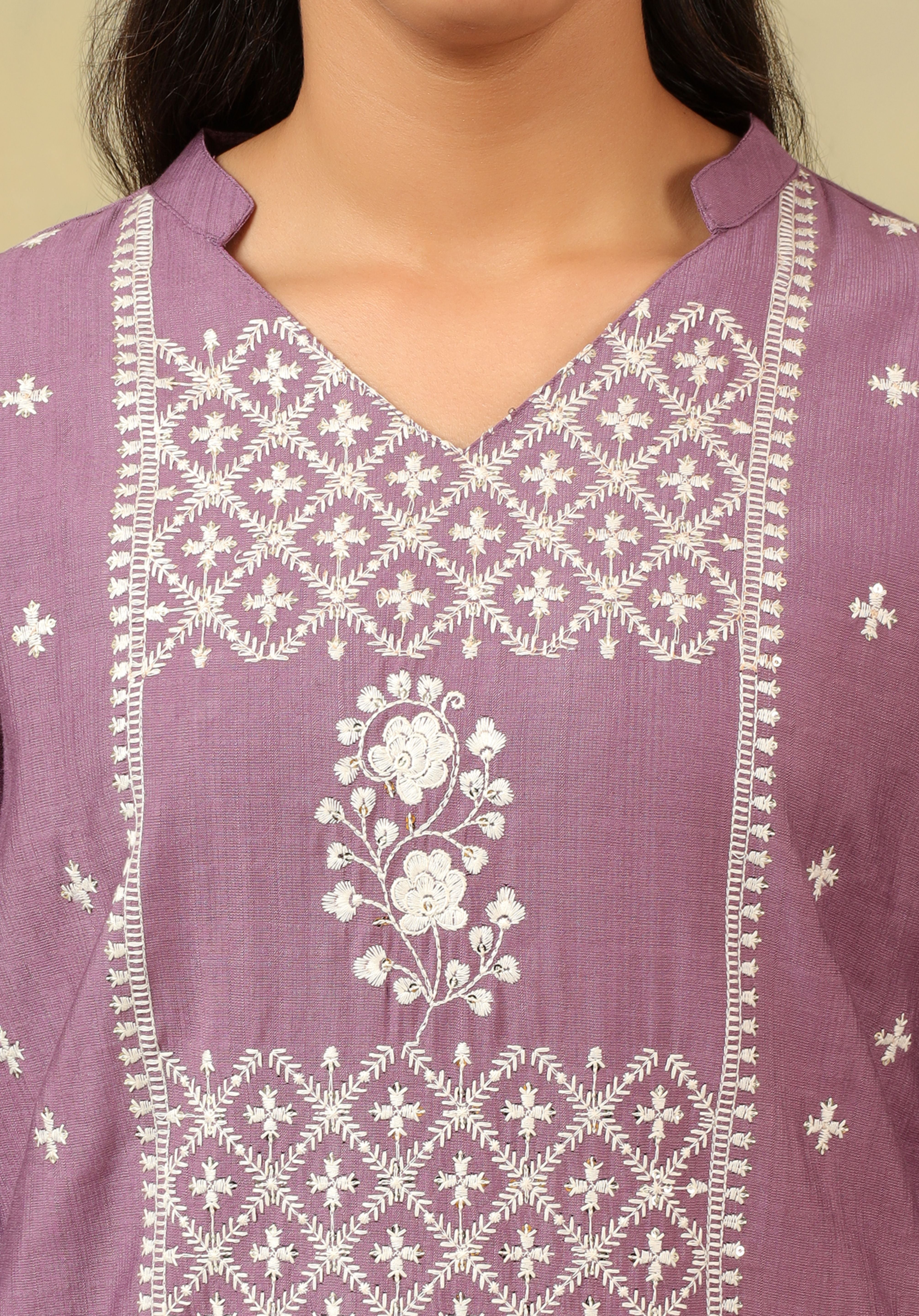 Lavanya Mauve Suit Set