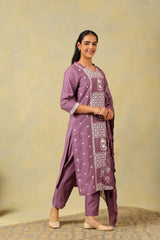 Lavanya Mauve Suit Set