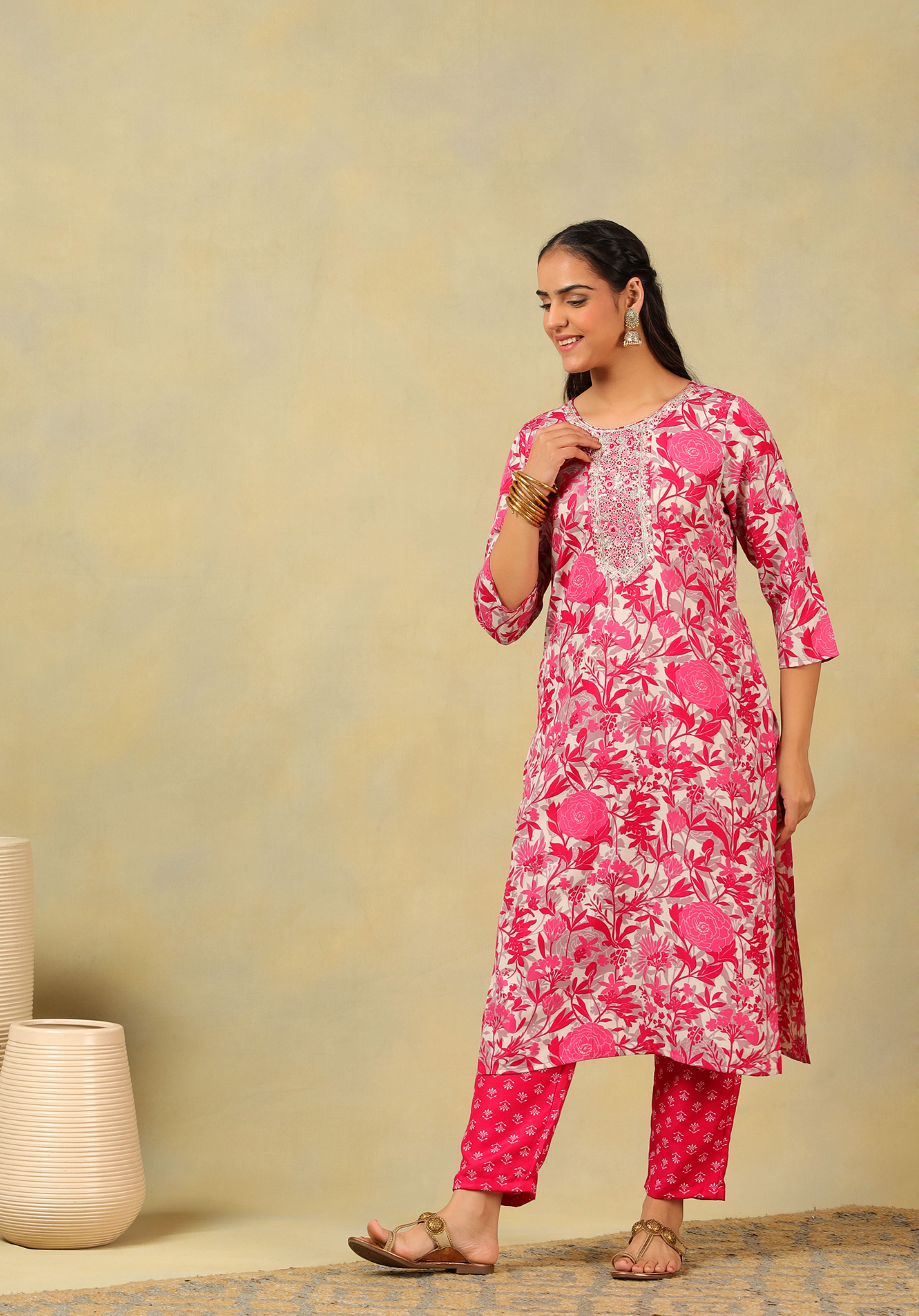 Ishwari Rani Rose Suit Set