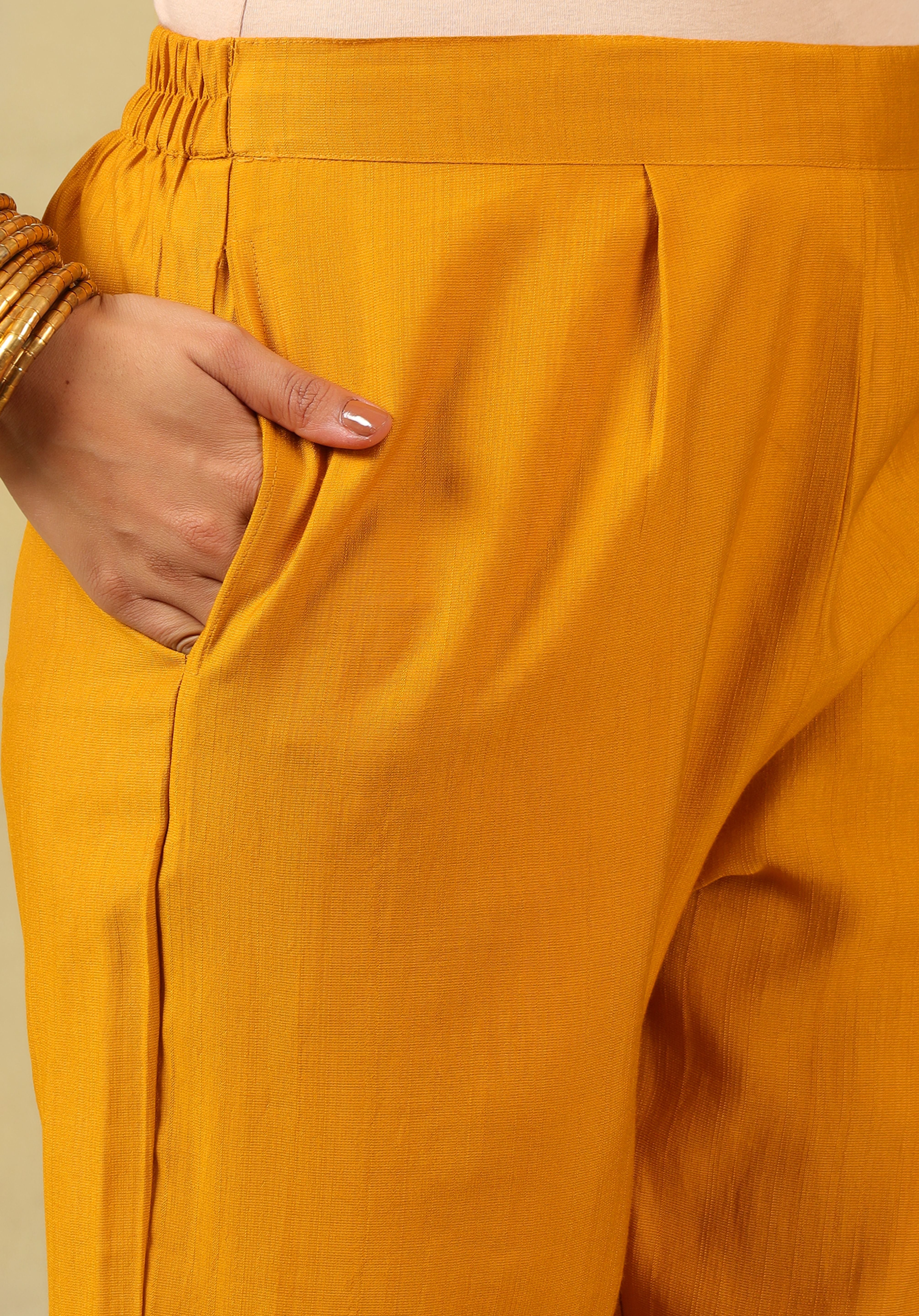 Tanvi Mustard Suit Set
