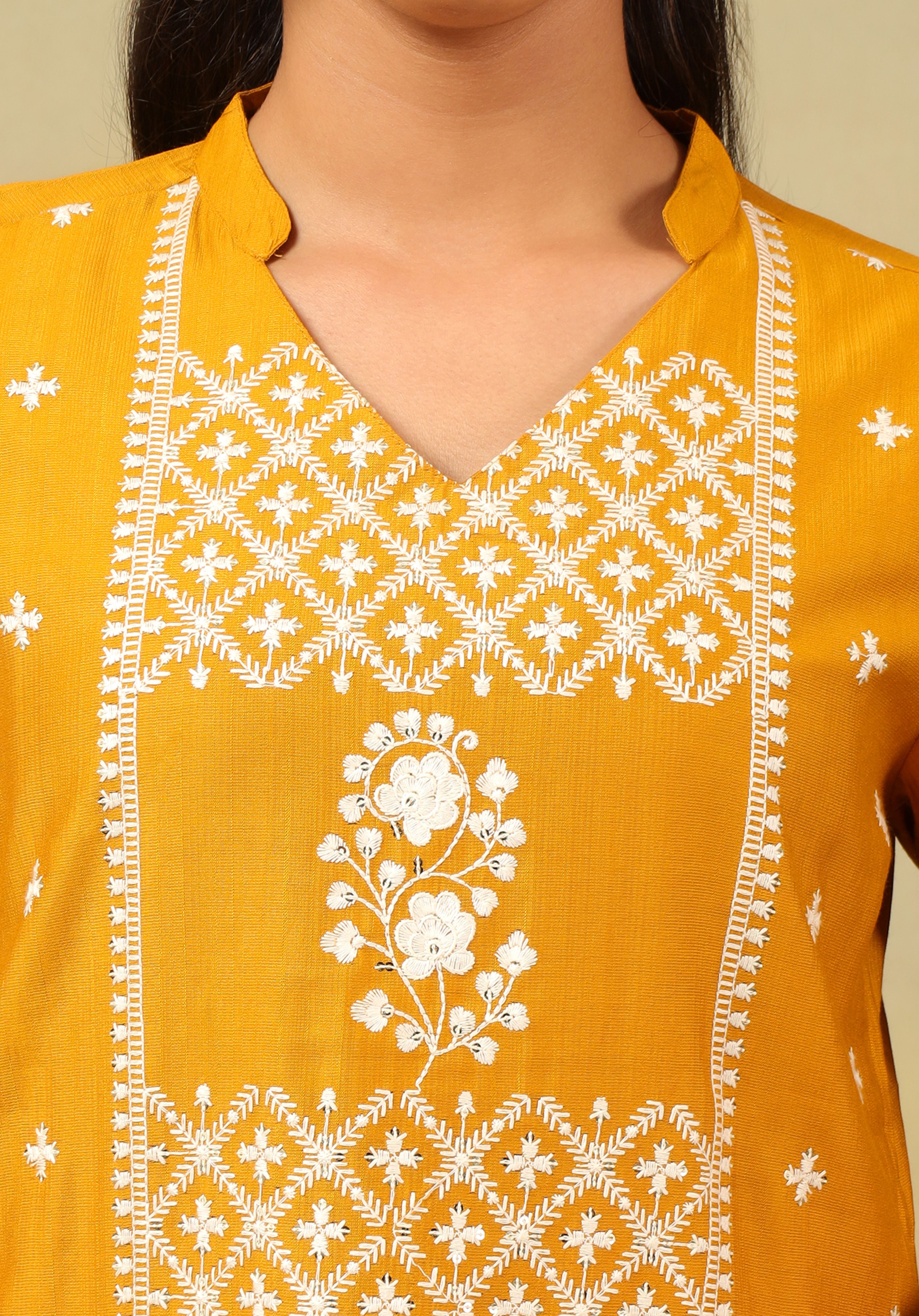 Tanvi Mustard Suit Set