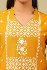 Tanvi Mustard Suit Set