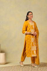 Tanvi Mustard Suit Set