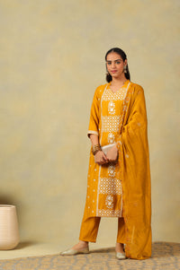 Tanvi Mustard Suit Set