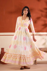 Aavya Sunlit Tiered Dress