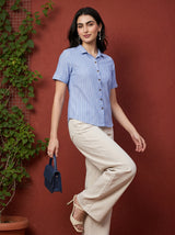 Blue Kira Top