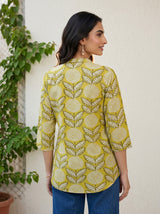 Yellow Reya Tunictop