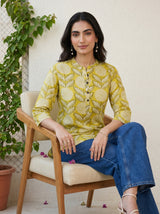 Yellow Reya Tunictop