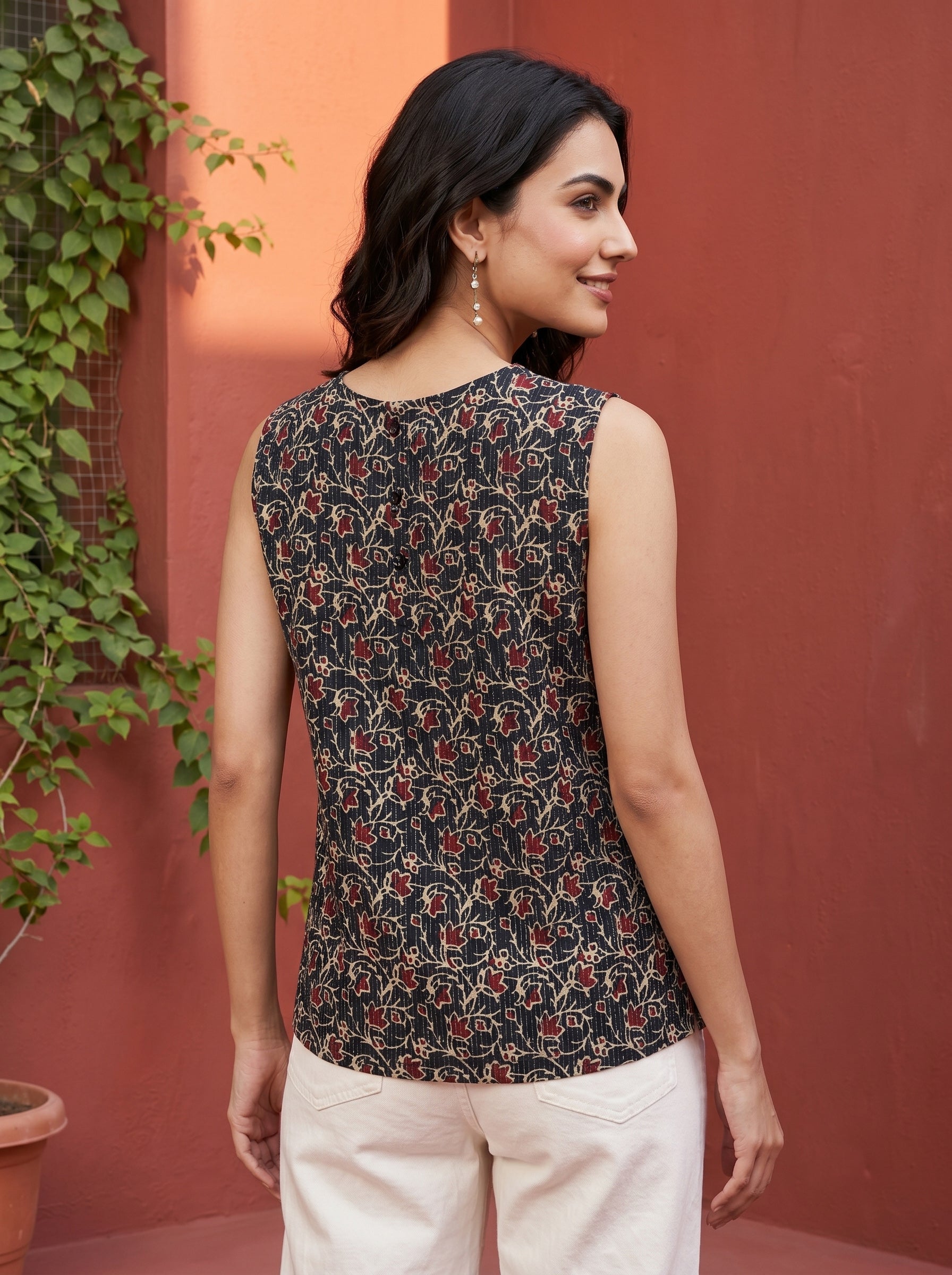 Black Nisha Top