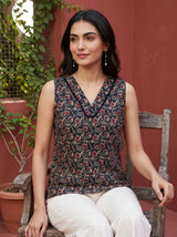 Black Nisha Top